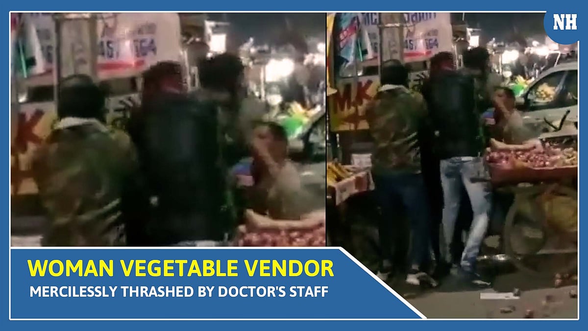 Madhya Pradesh doctor fights over parking with a street vendor