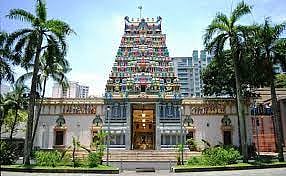 Chettiar Temple or the Tank Road temple in Singapore