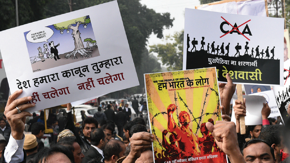 Anti-CAA protests in Lucknow