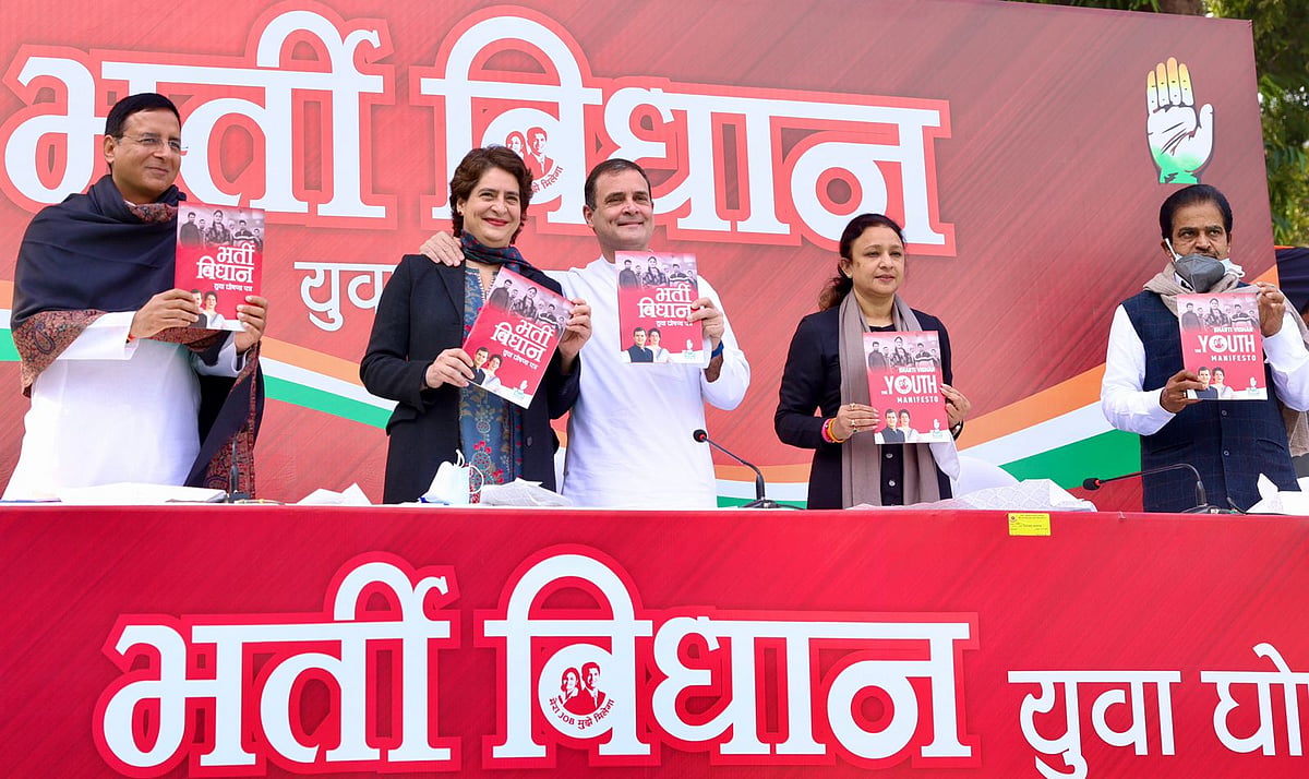 UP polls: Rahul, Priyanka release Congress' 'Youth Manifesto'
