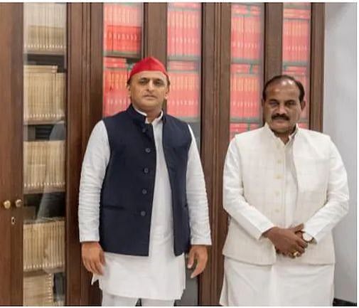 In a jolt to BJP, ex-minister Dara Singh Chauhan joins Samajwadi Party