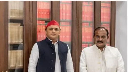 In a jolt to BJP, ex-minister Dara Singh Chauhan joins Samajwadi Party