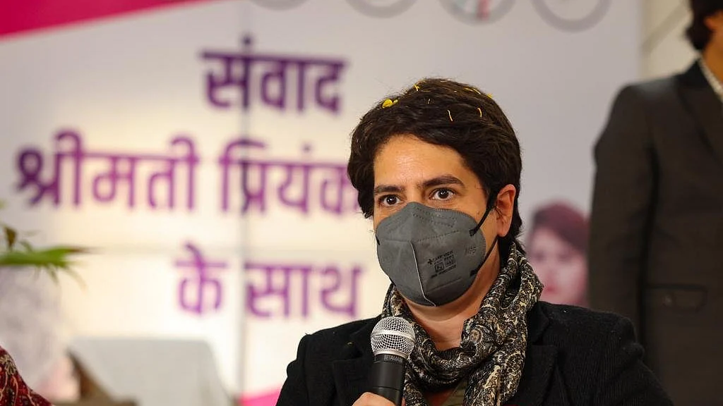 Show percentage on jobs, education, health: Priyanka on Adityanath's "80 vs 20" remark