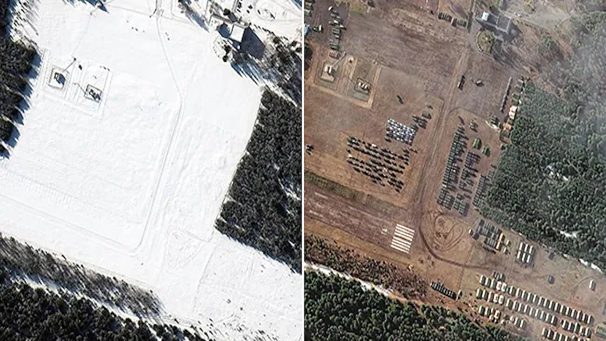 Russia-Ukraine crisis: Russian forces just 20 km from Ukraine, show satellite photos