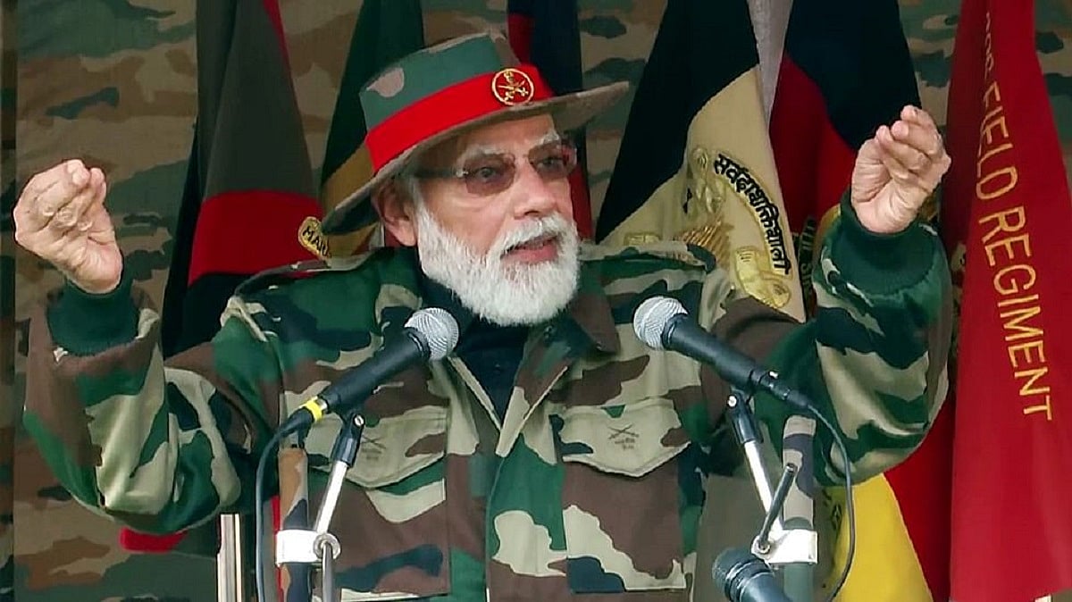 Prayagraj court sends notice to PMO after PM wears Army uniform