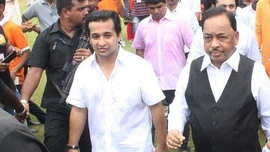 BJP MLA Nitesh Rane, son of Union minister Narayana Rane