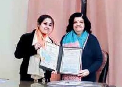 Uttar Pradesh: Muslim girl wins 5 medals in Sanskrit
