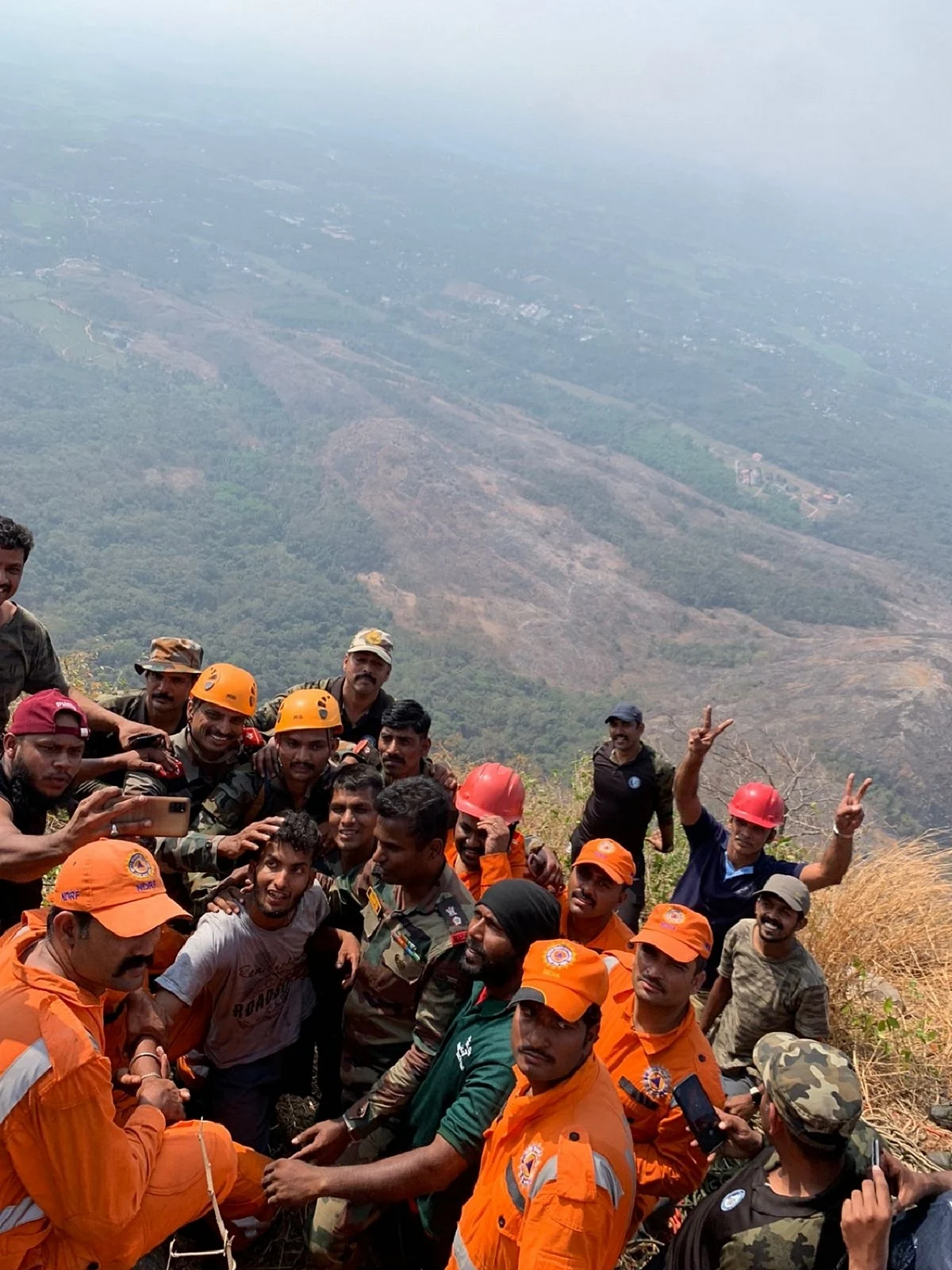 After the successful rescue operation