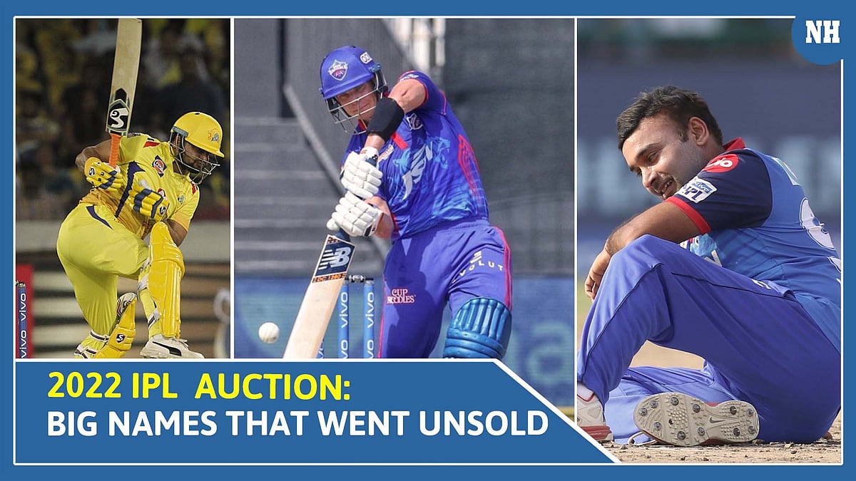2022 IPL Auction:  Big names that went unsold