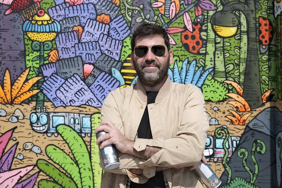 French artist Fabien François Thomas aka Mr. Poes