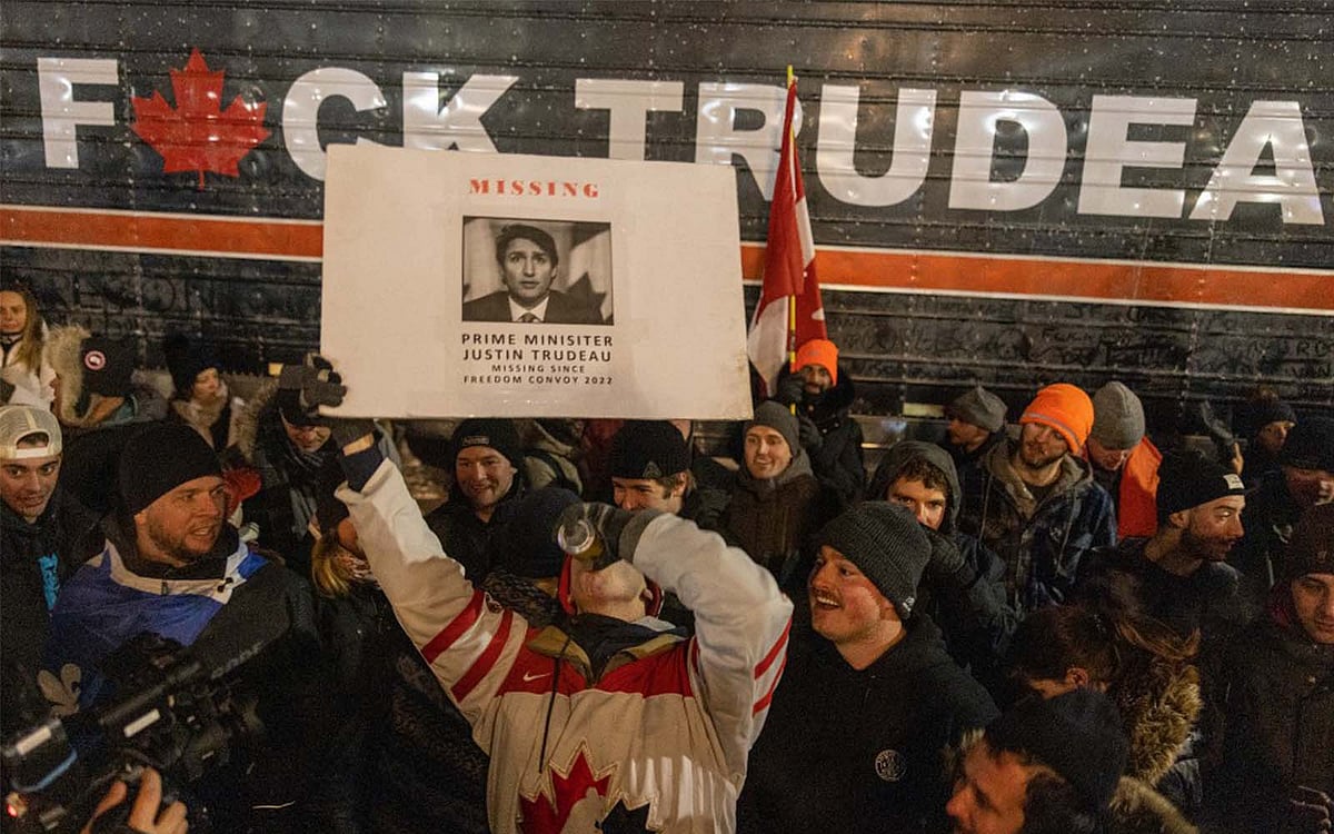 Anti-vaccine protest in Canada spurs outrage