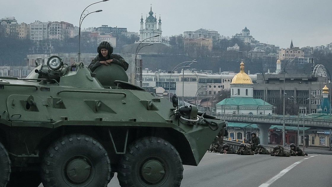 Russian forces inside Kyiv