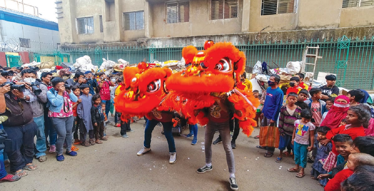 The Chinese New Year celebrations in Kolkata, 2022