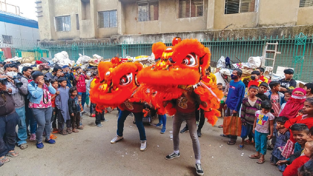 The Chinese New Year celebrations in Kolkata, 2022