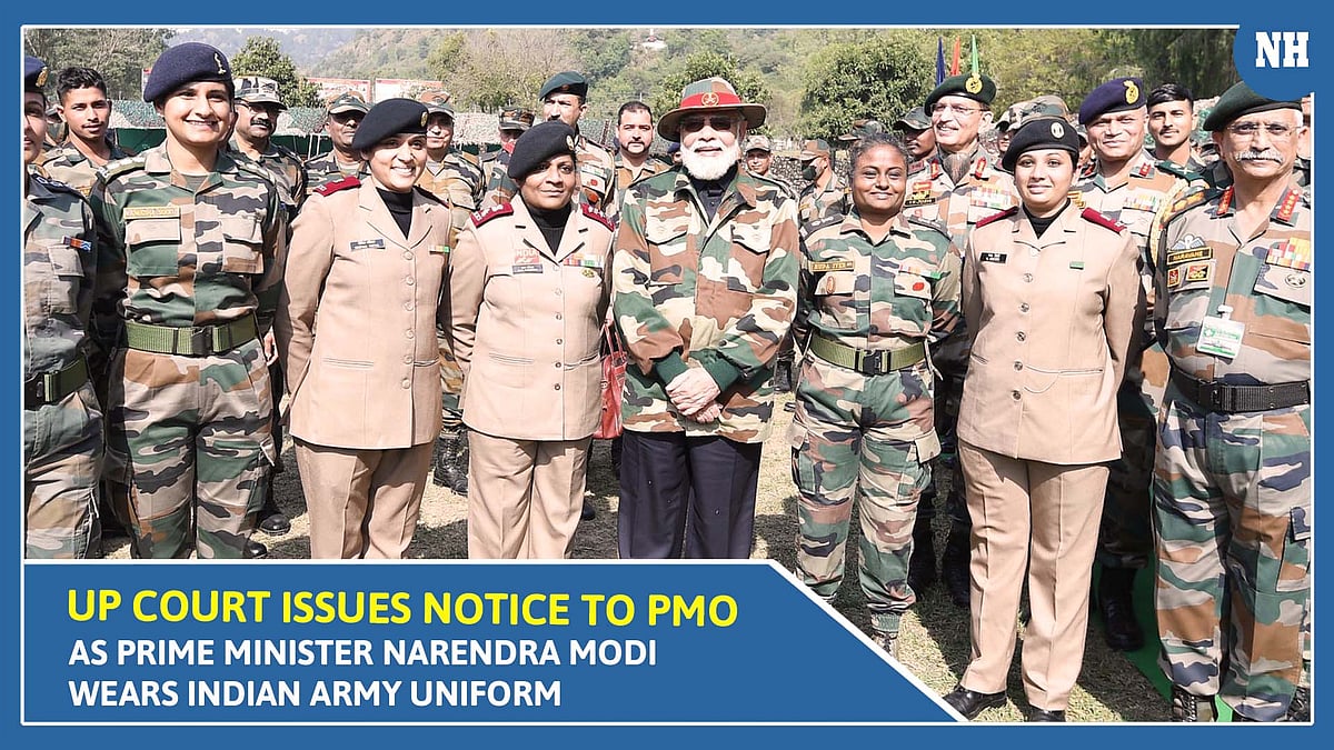 UP court issues notice to PMO as Prime Minister Narendra Modi wears Indian Army uniform