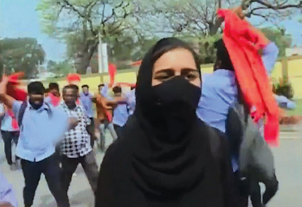 'Hijab' allowed in the campus as also in  the police and the army in US and UK 