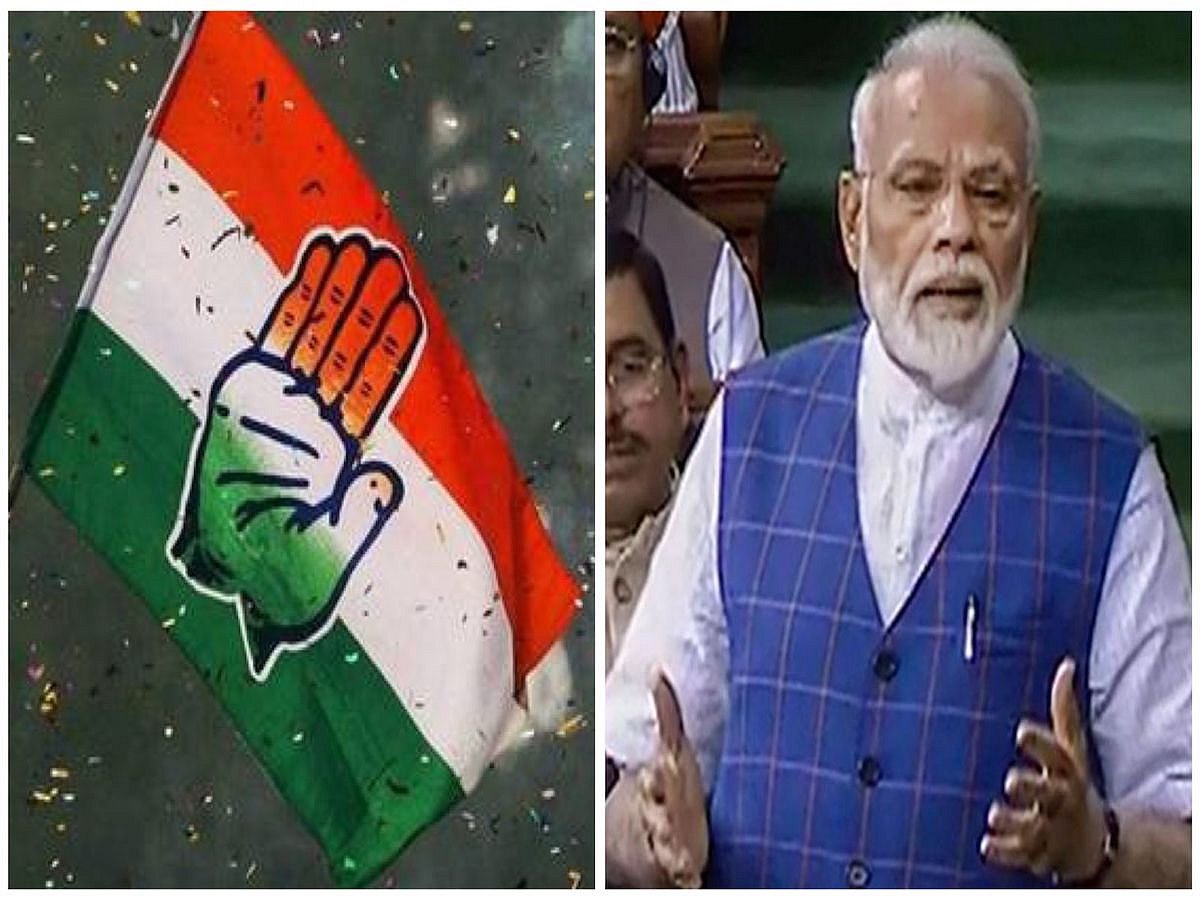 Was Parliament discussing the role of Congress since Independence, Modiji?