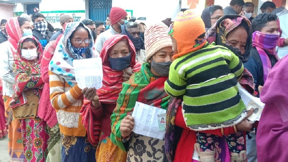Visuals from a polling booth (Representative Photo)
