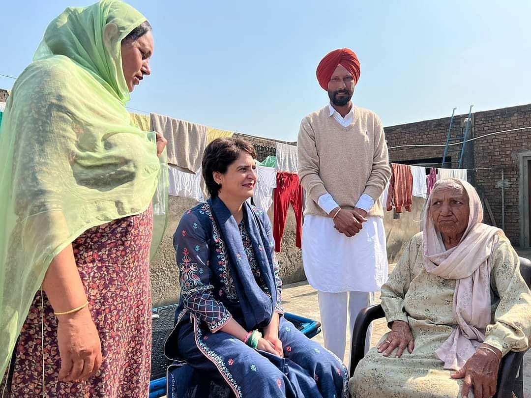 Aam Aadmi Party originated from RSS; 'Delhi model' a sham: Priyanka Gandhi in Punjab