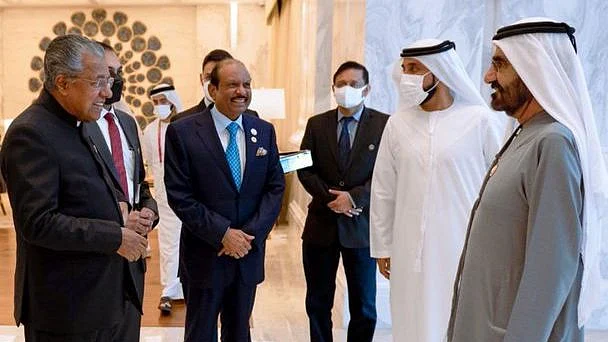 Dubai ruler's Malayalam tweet goes viral, Kerala CM replies in Arabic
