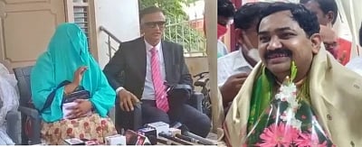 Let him swear on God that he is not father of my son: Woman challenges K'taka BJP MLA