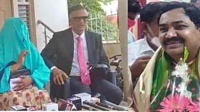 Let him swear on God that he is not father of my son: Woman challenges K'taka BJP MLA