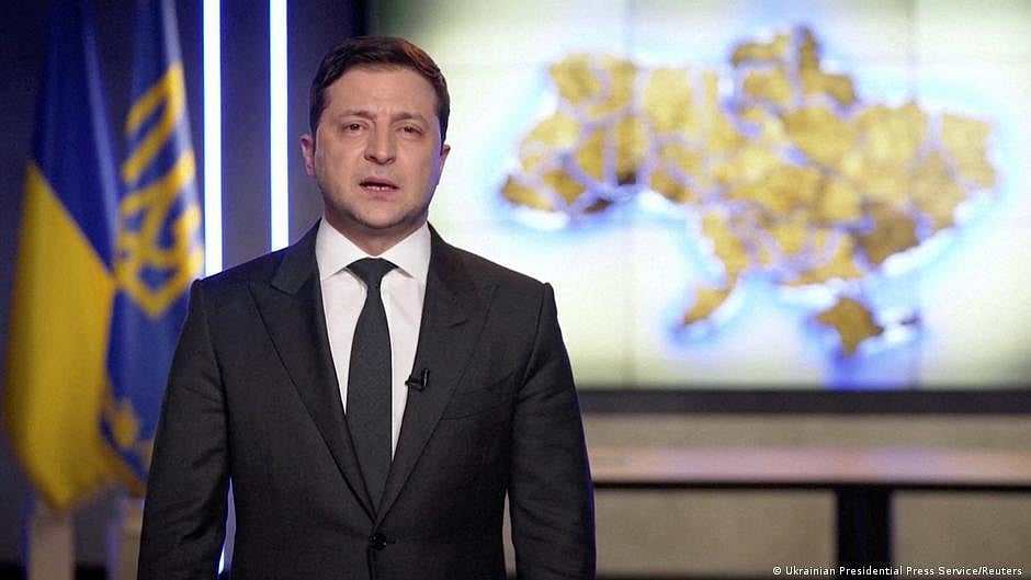 Ukrainian President Volodymyr Zelenskyy