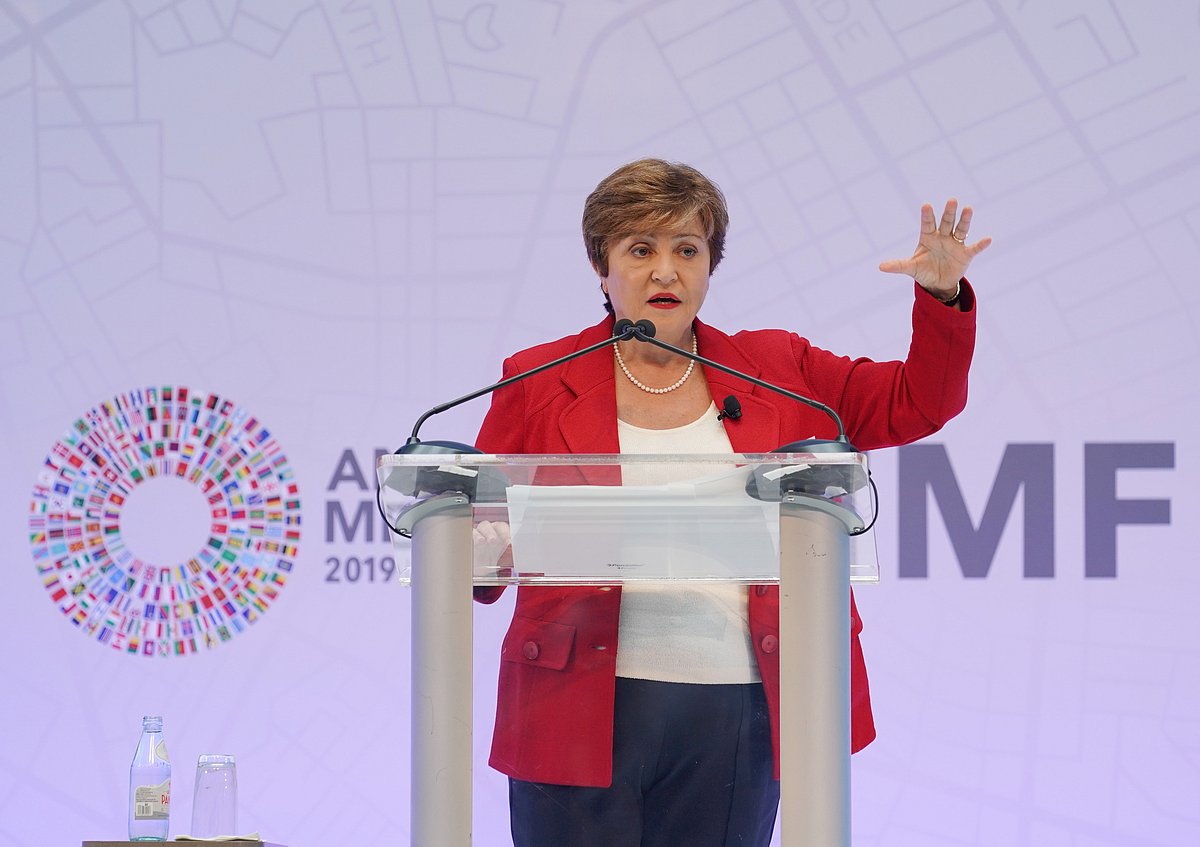 IMF Chief 'deeply concerned' about Ukraine crisis