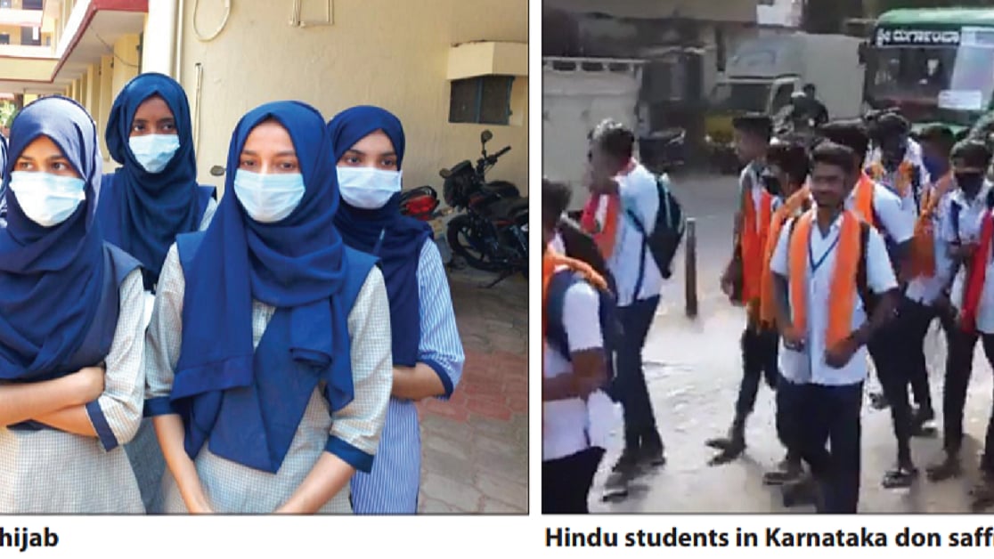 Udupi girls cite college rules that allow hijab if colour matches with uniform 
