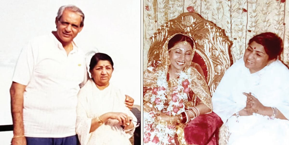Lata Mangeshkar’s foster daughter mourns in Jaipur