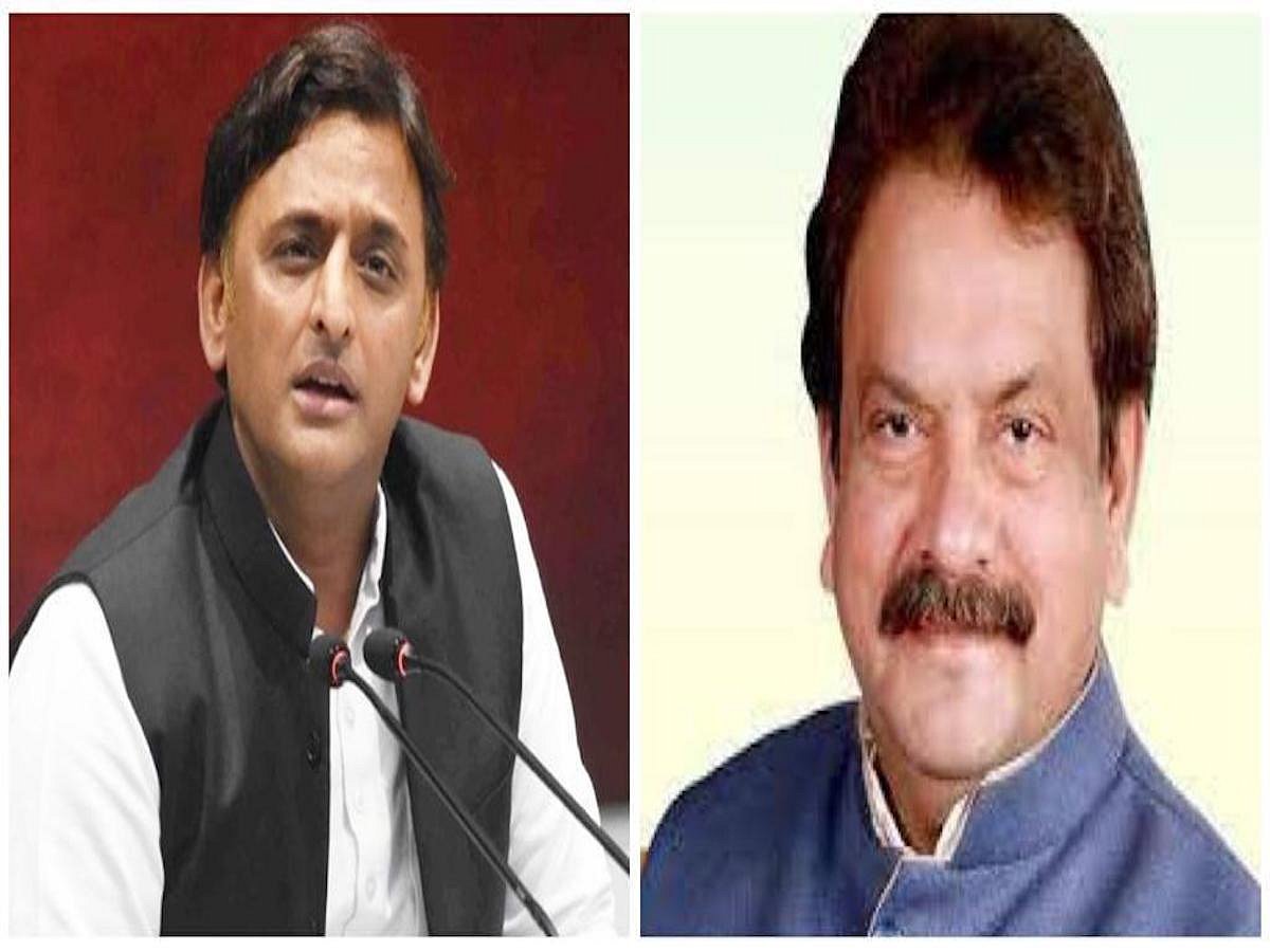 Fight between 'Ghar ka ladka' Akhilesh & Union minister Bhagel