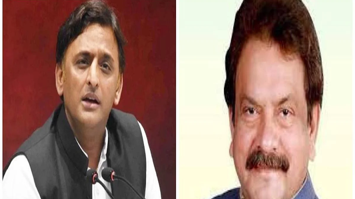 Fight between 'Ghar ka ladka' Akhilesh & Union minister Bhagel
