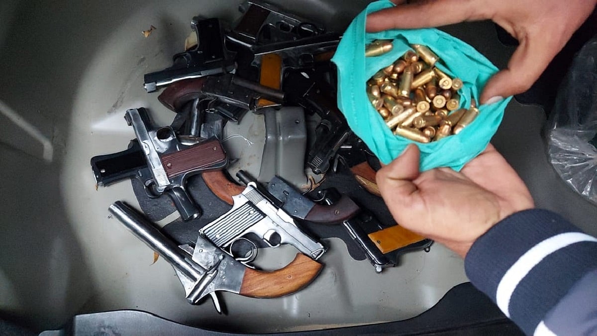 Battle for UP: Huge haul of illegal arms by police