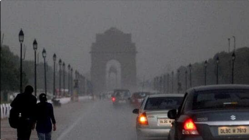 Heavy rain lashes Delhi; thunderstorms, strong winds likely