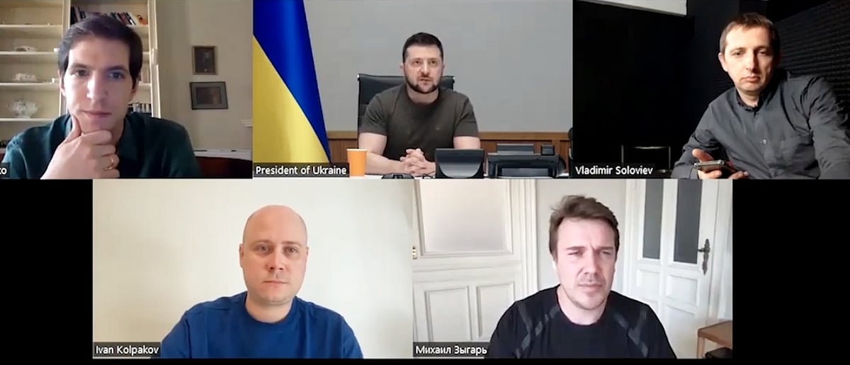 Russian media watchdog warns against broadcasting Zelensky's interview