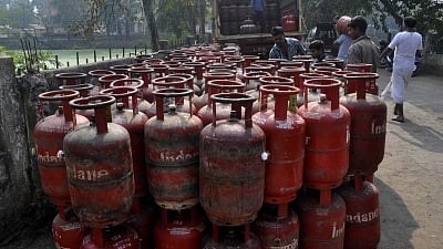BRS protests over LPG price hike continue for second day