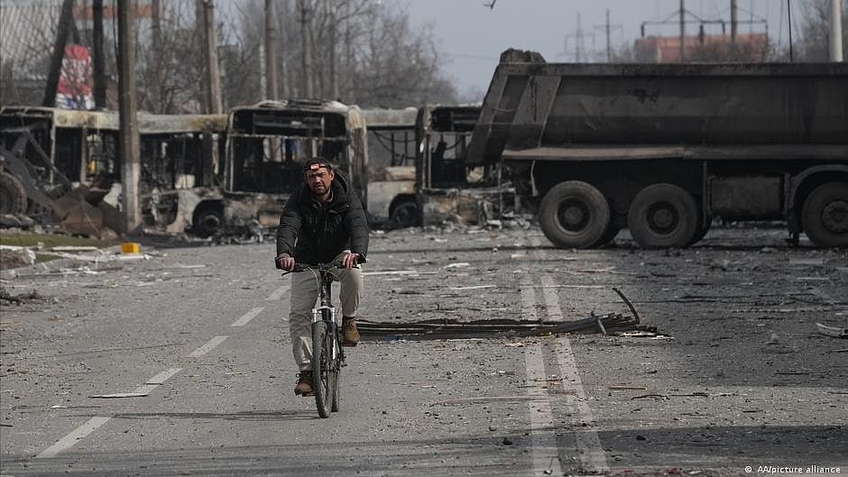 Visuals of destruction from Ukraine