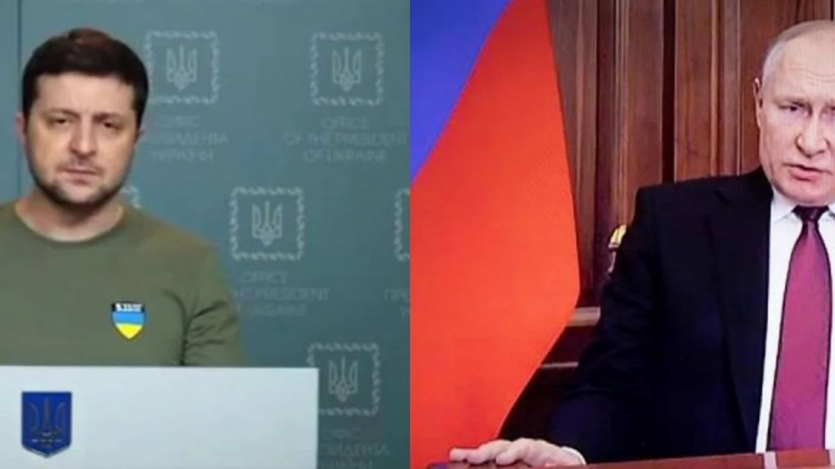 Zelensky and Putin