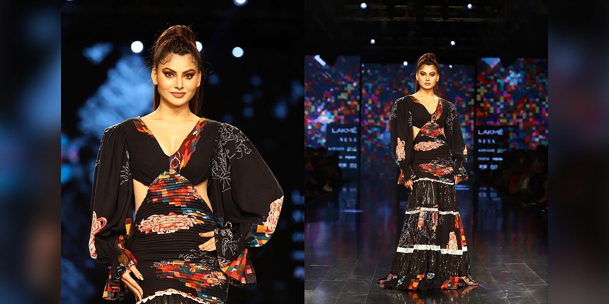 Urvashi Rautela sets the ramp on fire as showstopper at Grand Finale Show of FDCI Lakme Fashion Week