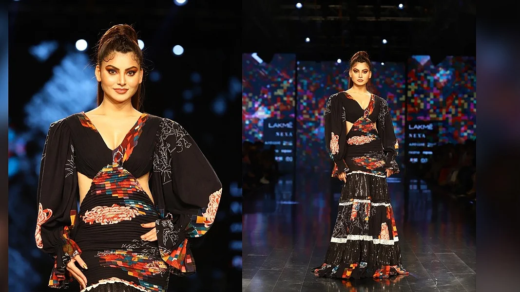Urvashi Rautela sets the ramp on fire as showstopper at Grand Finale Show of FDCI Lakme Fashion Week