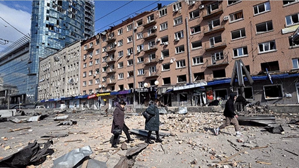 Russian strikes hit outskirts of Ukrainian capital and Lviv