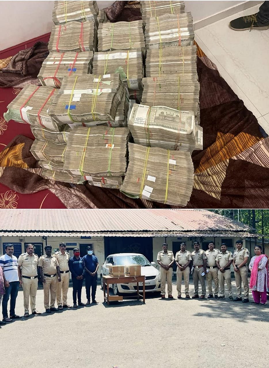 Lonavla rural police confiscate cash worth Rs 4 crore from car