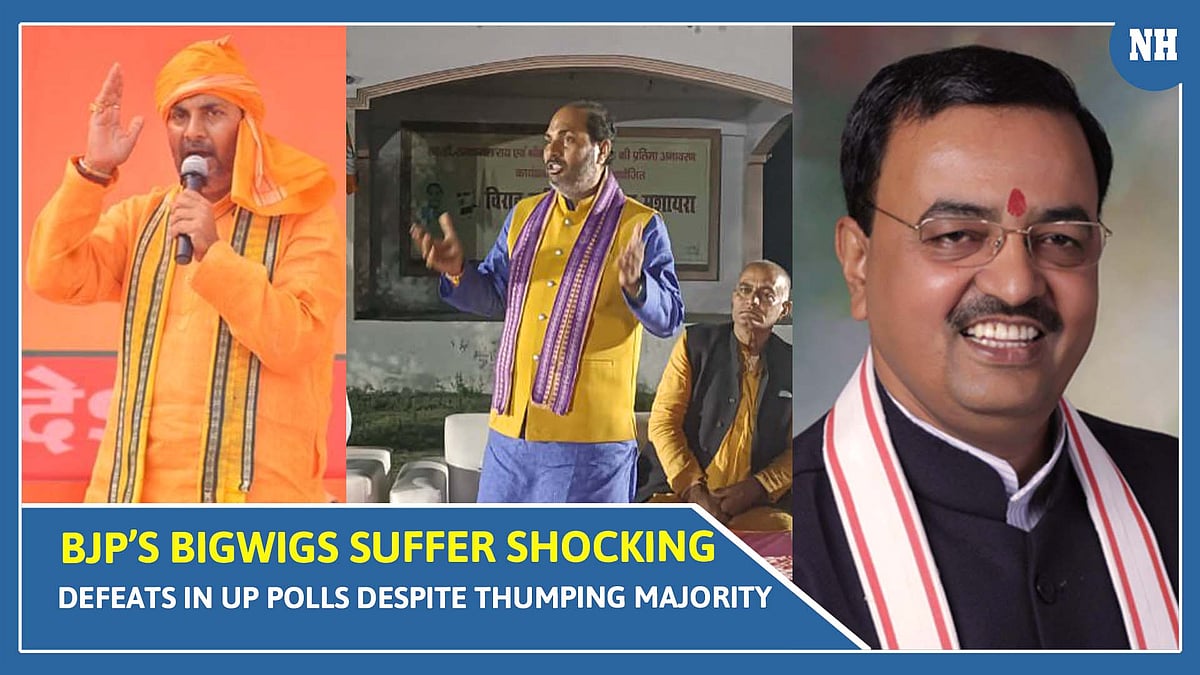BJP’s bigwigs suffer shocking defeats in UP Polls despite thumping majority 