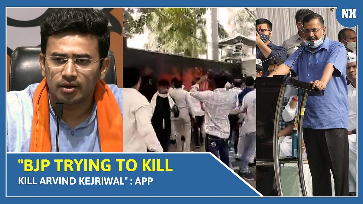 "BJP trying to kill Arvind Kejriwal", says AAP after violence at his home  