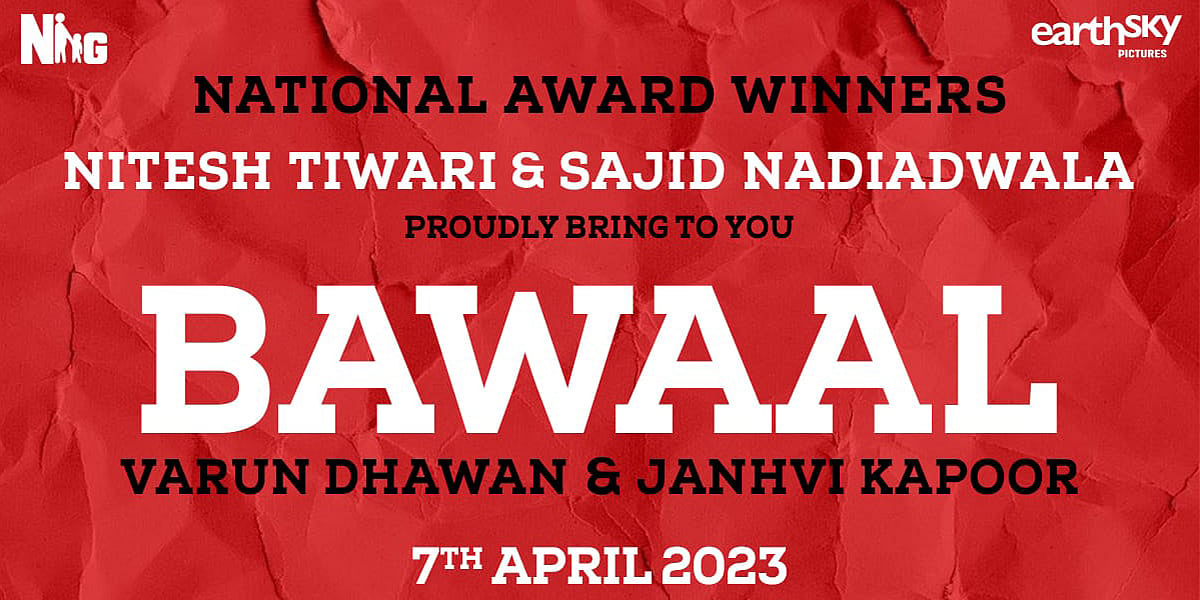 Varun Dhawan & Janhvi Kapoor roped in for Sajid Nadiadwala & Nitesh Tiwari’s  'Bawaal'
