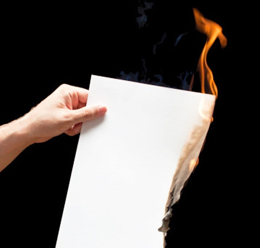 With BJP back in power, UP man burns his certificates