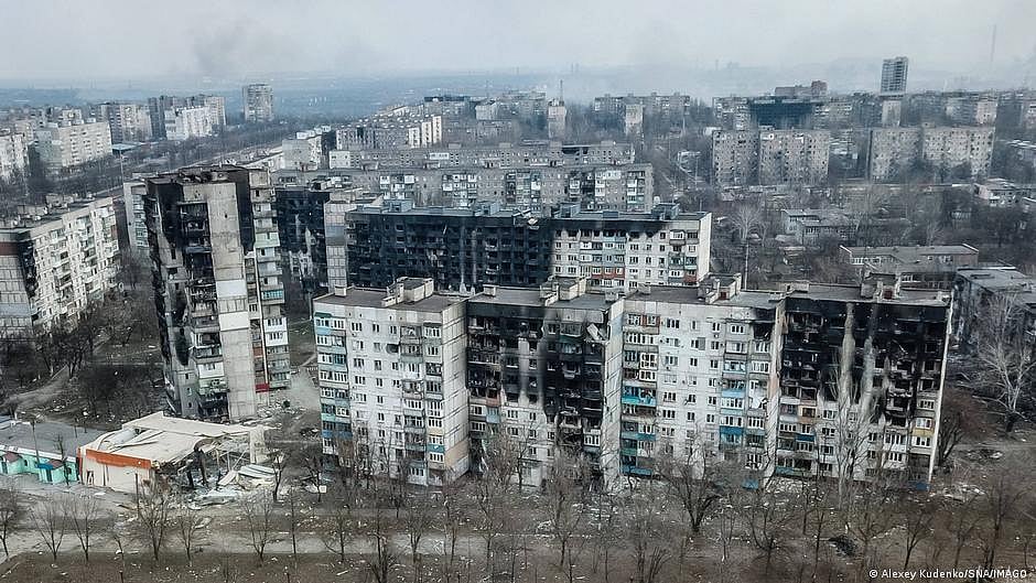 Ukraine says Russia bombed art school sheltering 400 people in besieged city of Mariupol