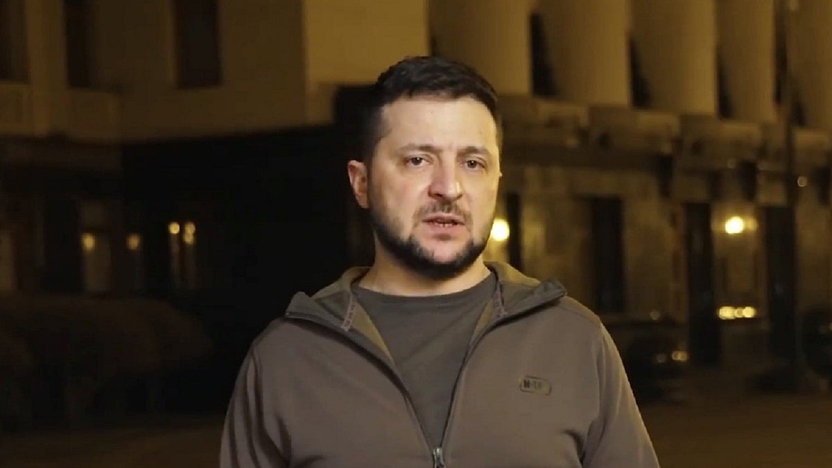 Ukrainian President Volodymyr Zelensky