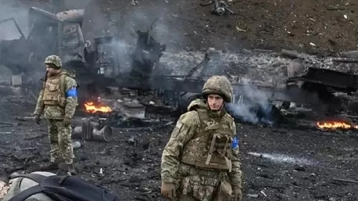 Visuals from the Ukraine-Russia War