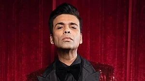 "No one comes to my show to discuss only work," says Karan Johar